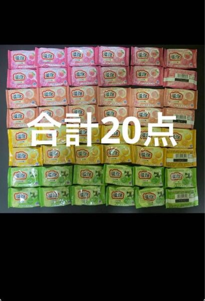 温包ONPO炭酸湯 薬用入浴剤こだわりの桃 蜜桃、黄桃、早摘み桃、白桃 20個