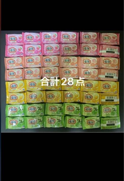 温包ONPO炭酸湯 薬用入浴剤こだわりの桃 蜜桃、黄桃、早摘み桃、白桃 28個