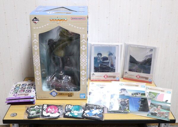 一番くじ ゆるキャン△ vol.2 B賞 志摩リン フィギュア E賞 アクリルスタンド 他 計10点セット 新品