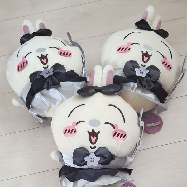 ちいかわ 超まじかるちいかわ 悪いバージョン BIGぬいぐるみ うさぎ 3体セット