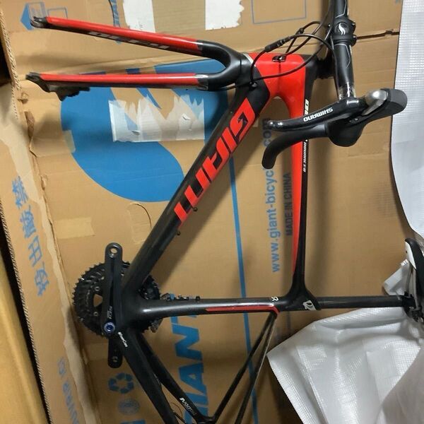 GIANT DEFY ADVANCED PRO 1フレームSサイズ アルテグラ6800 105 5800mix 2×11s 美品