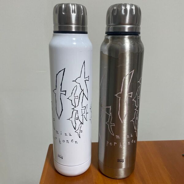 ミナペルホネン サーモマグ 2本セット wataridori minaperhonen