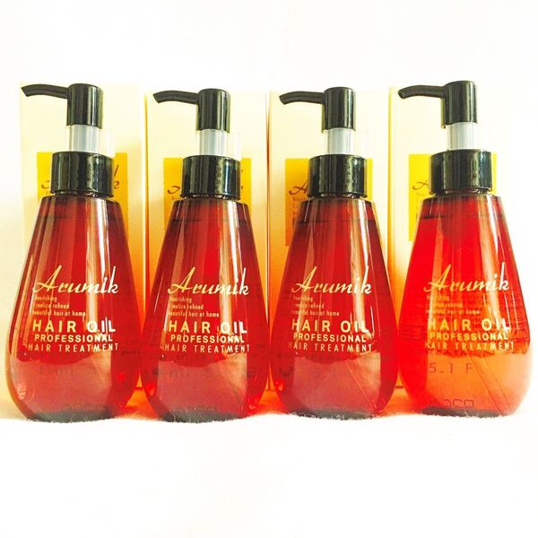セール!アルミック ヘアオイル プロフェッショナル 150ml 4本組 新品 未開封 美容室専売品 洗い流さないトリートメント