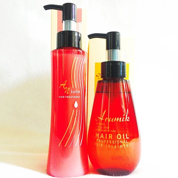 セール!アルミック ヘアオイル プロフェッショナル 150ml+AN ルーティン ヘアートリートメント120ml 2種2本組