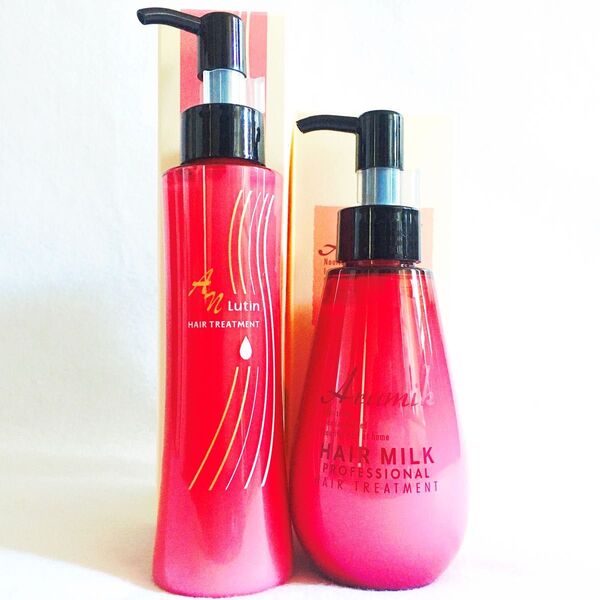 アルミック ヘアミルク150ml+AN ルーティン ヘアートリートメント2種2本