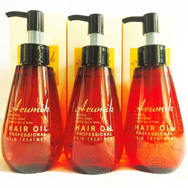セール!アルミック ヘアオイル プロフェッショナル 150ml 3本組 新品 未開封 美容室専売品 洗い流さないトリートメント