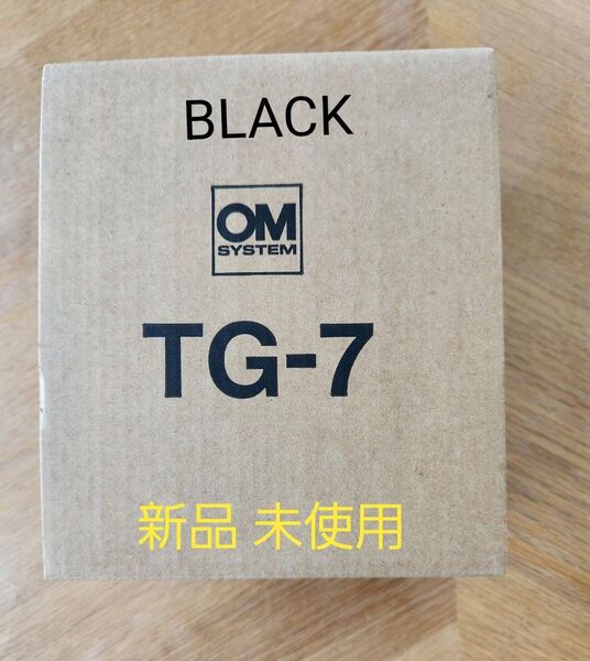 【 新品 未使用】OLYMPUS オリンパス Tough OM SYSTEM TG-7 ブラック 黒 デジタルカメラ