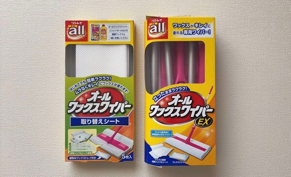 リンレイ オールワックスワイパー EX 取り替えシート5枚付き フローリング