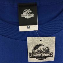 [即決古着]横浜DeNAベイスターズ×JURASSIC WORLD(ジュラシック・ワールド)/コラボTシャツ/半袖/ブルー/Mサイズ/未使用/タグ付き_画像4