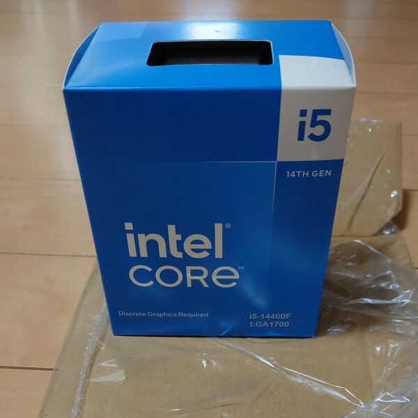 インテル Intel i5 BOX14400Fクーラー付き新品未開封 保証有り