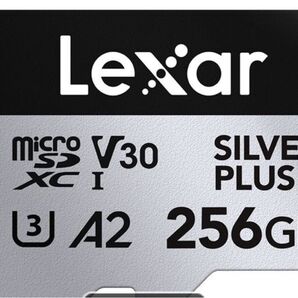 レキサー Lexar Professional SILVER PLUS microSDカード256GB