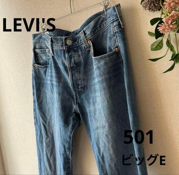 LEVI'S 501 リーバイスプレミアム ビッグE W30 裾ゴム