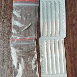 替え針10本 2本 美顔ペン レーザーペン LED表示 9段階 除去 USB充電式 新品未使用