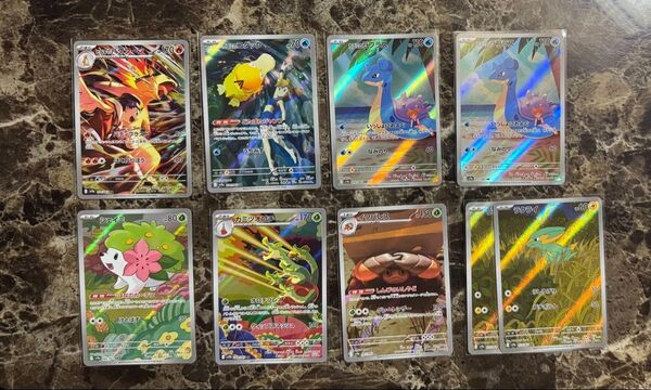 ポケモンカード AR まとめ売りカスミのラプラスコダック ヒビキのバクフーン シェイミ 等々