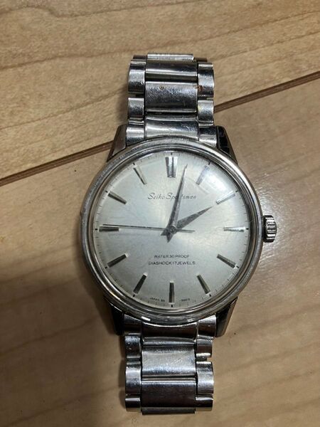 1960年代 / セイコー・スポーツマン 17石手巻き(**SS 防水型 /) SEIKO 腕時計 自動巻き 17石 アンティーク