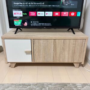 LOWYAのテレビ台、収納です!引っ越しのため出品します。ヤマトラクラク家財便にて郵送いたします。