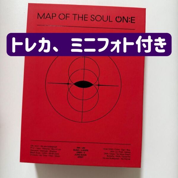 BTS DVD MAP OF THE SOUL ON:E ジン ミニフォト