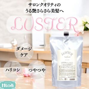 LUSTER トリートメント 1000ml HtoS | 傷んだ髪 ハリコシ マレイン酸 配合 パサつき 広がり ゴールデンシルク