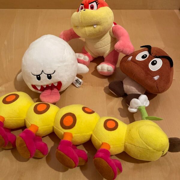 ぬいぐるみ 4点セット 三英貿易 スーパーマリオ ALL STAR COLLECTION