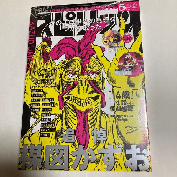 月刊スピリッツ 5月号 シュリンク付き