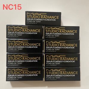 マック スタジオ ラディアンス セラム ファンデーション NC15 5ml 9個