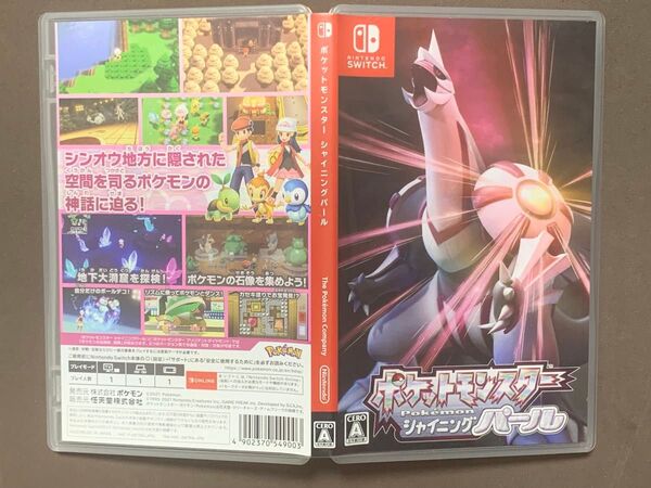 ※空箱 Nintendo Switch ポケットモンスター シャイニングパール 箱のみ パッケージのみ