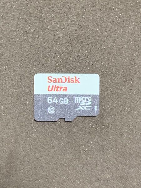 SanDisk ultra microSDカード 64GB microSDXC フォーマット済み サンディスク