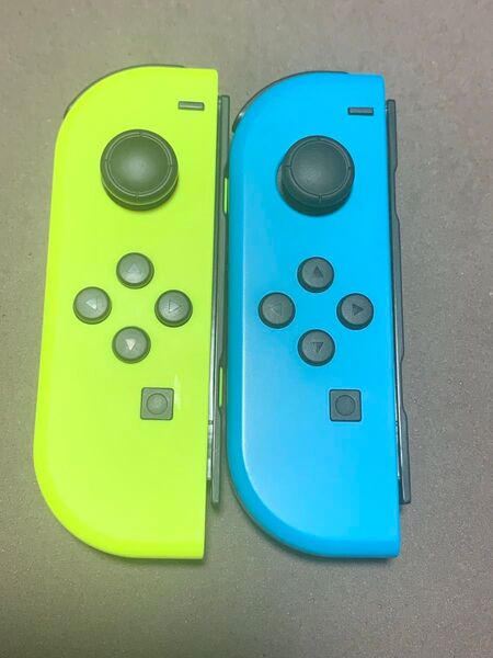 動作品 Nintendo Switch Joy-Con 左 ネオンブルー ネオンイエロー ジョイコン HAC-015