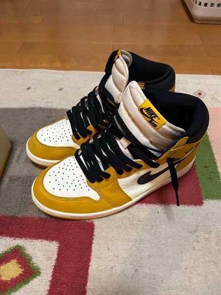 NIKE AIR JORDAN 1 HIGH OG “Yellow Ochre” 27.5cm
