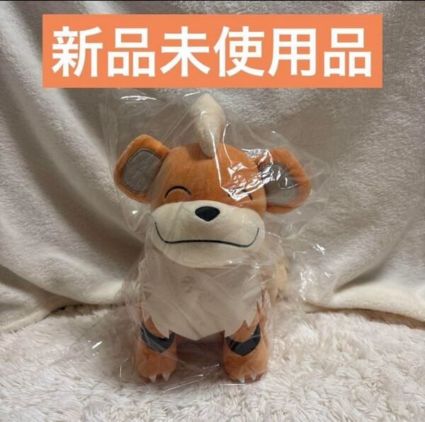 新品未使用品 ポケモン ガーディ プライズ商品 ぬいぐるみ