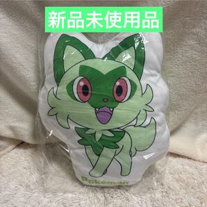 新品未使用品 ニャオハ でっかいクッション 約35センチ ポケモン プライズ