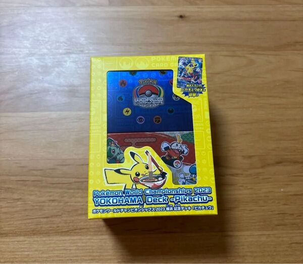 【新品未開封】ピカチュウ 横浜記念デッキ ポケモンカードゲーム 横浜 WCS2023横浜
