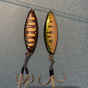ルアーズケミスト サーモンスプーン26g セット ジグスプーン