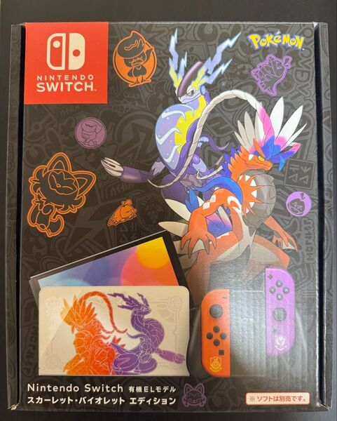 Nintendo Switch 有機ELモデル ポケモン スカーレットバイオレットエディション ニンテンドースイッチ