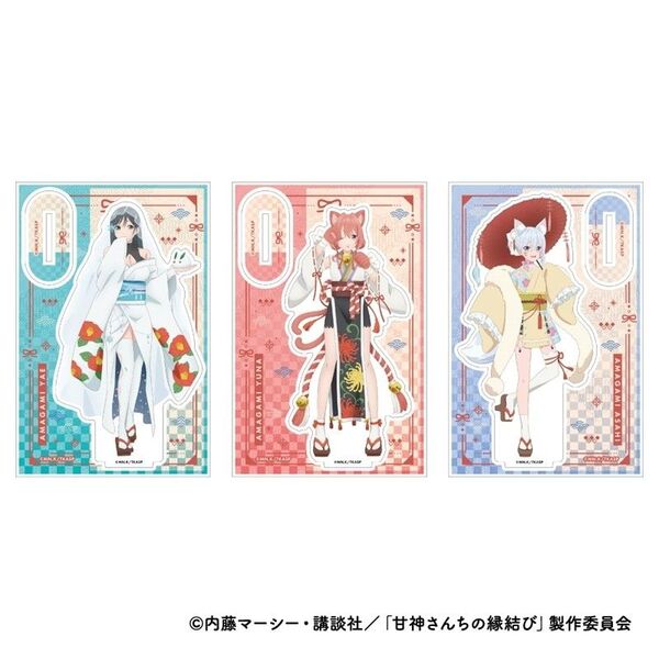甘神さんちの縁結び アクリルスタンド ( 甘神夜重&甘神夕奈&甘神朝姫/百鬼 ver.)