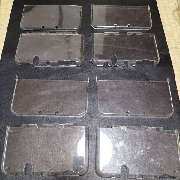 new3dsll 保護カバー 保護ケース破損やワレなしのためまだまだ使えます傷、汚れあり new 3ds ll 22222