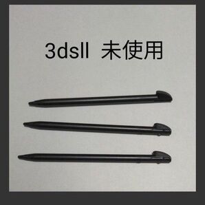3dsll タッチペン ブラック 黒 BLACK 未使用 新品 ニンテンドー nintendo ds 3ds ll
