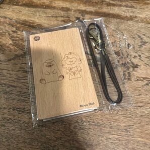 大阪 関西万博 オリジナル木製パスケースA ミャクミャクxイコちゃん