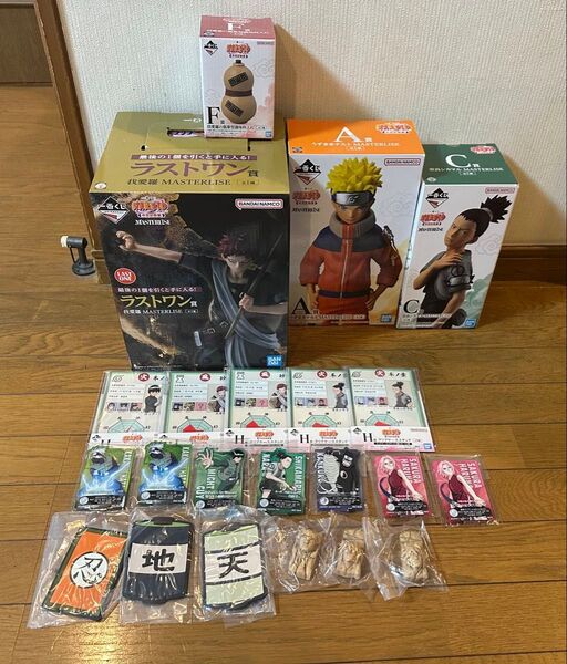 NARUTO 一番くじ 我愛羅 ラストワン シカマル ナルト フィギュア まとめ売り