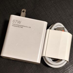 Redmi Note 13Pro用67W高速充電器&ケーブルセット