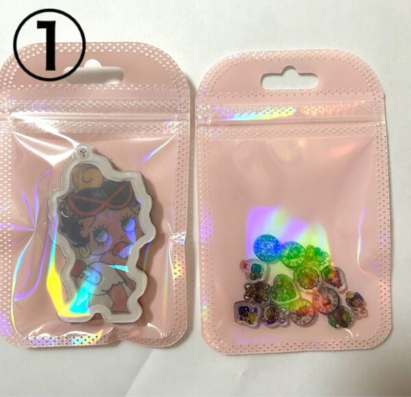 アクリル シャカシャカキーホルダー