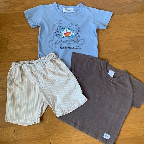 ハーフパンツ 120 ドラえもん 110 Tシャツ 無地120 半袖