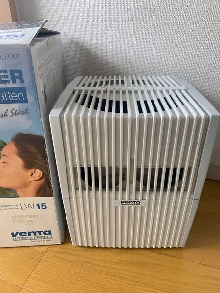VENTA ベンタ エアウォッシャー 空気清浄機付 気化式加湿器 LW15 加湿機 静か 箱付き