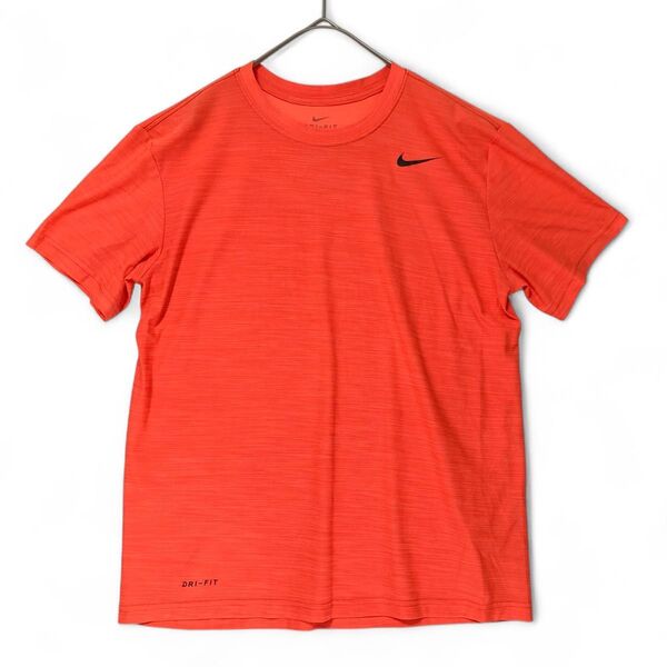 NIKE ナイキ/DRI-FIT/半袖Tシャツ/L/メンズ/オレンジ系