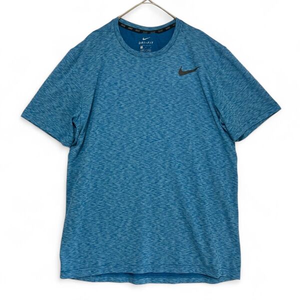 NIKE ナイキ/DRI-FIT/半袖Tシャツ/L/メンズ/ブルー系