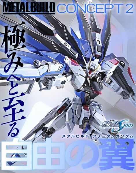 フリーダムガンダム concept2 metalbuild メタルビルド