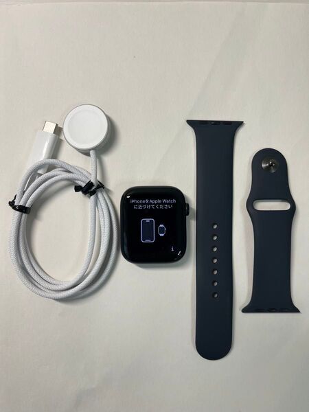 【バッテリー 100%】Apple Watch 9 45mm GPSモデル