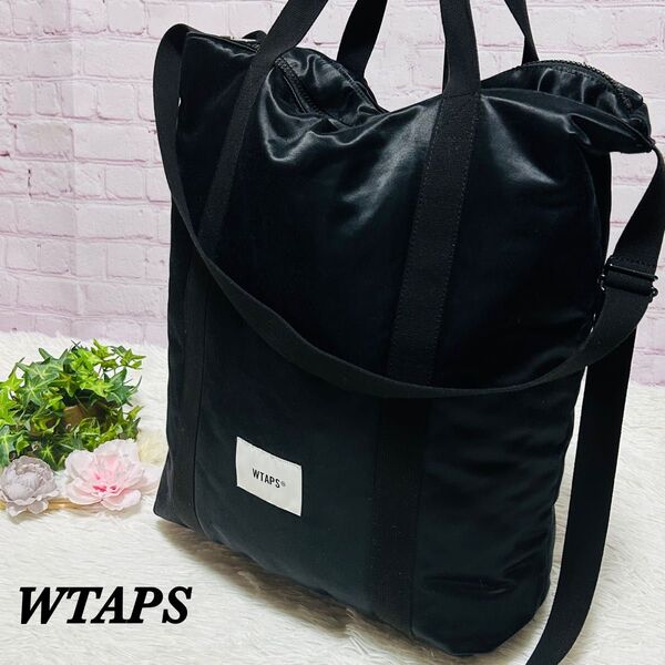 WTAPS ダブルタップス goose ショルダーバッグ トートバッグ 2way ブラック 通勤通学 ビジネス ネイバーフッド
