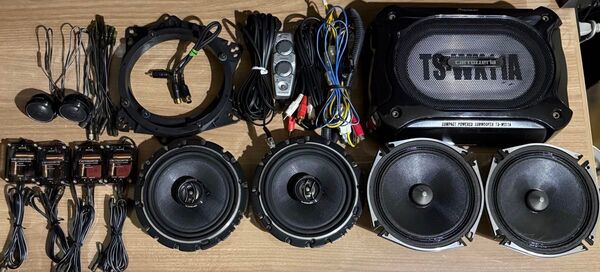 carrozzeria カロッツェリア スピーカー ウーファー セット TS-C1710A TS-J1610A TS-WX11A