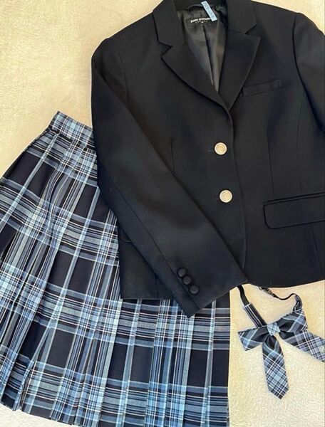 61490円相当 ポンポネット 卒服 Mサイズ 150 卒業式 中学生受験 面接 セレモニースーツ 2025 2026